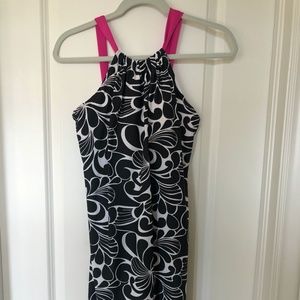 Athleta tropical print dress NWOT